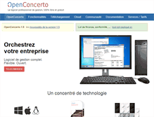Tablet Screenshot of openconcerto.org